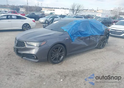 2020 Acura Tlx A-Spec/A-Spec W/Red Leather z USA, uszkodzony, nr VIN 19UUB2F64LA004698